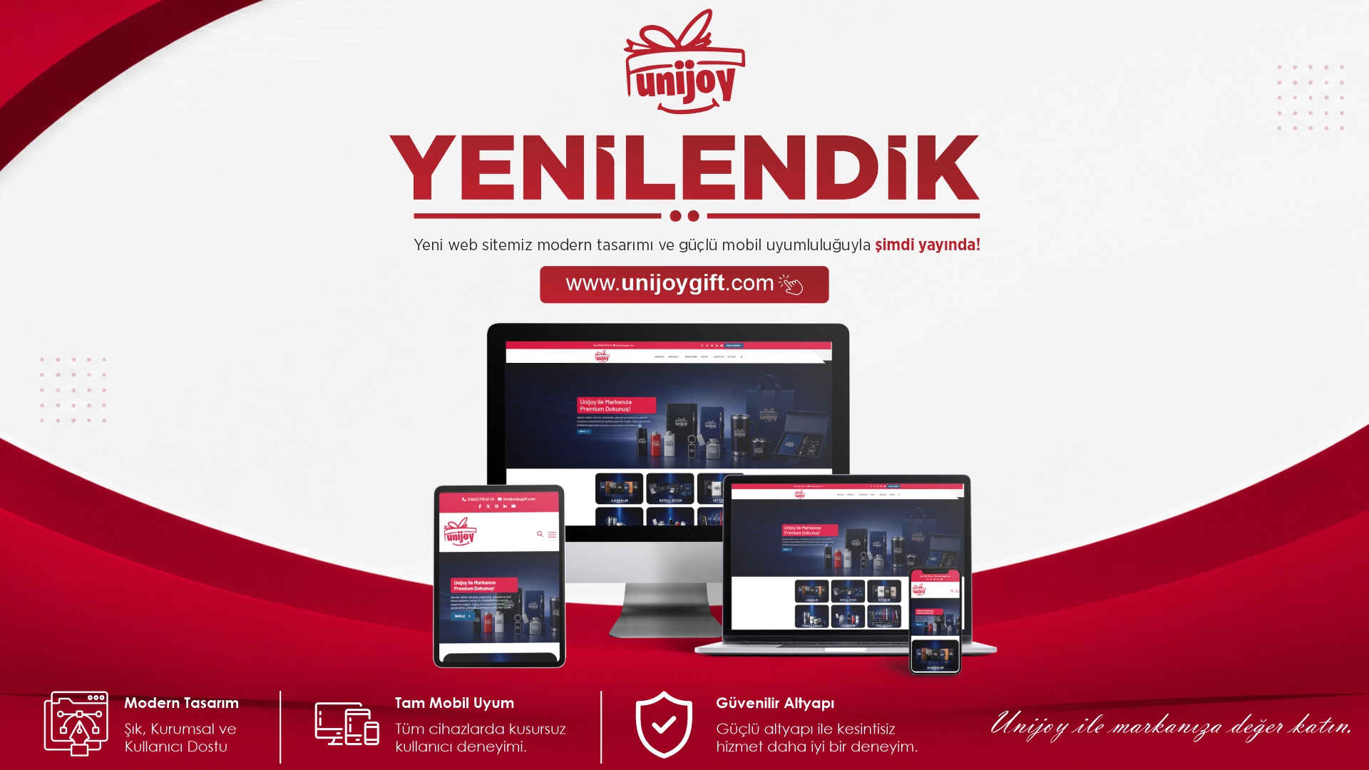 Unijoy’un Yenilenen Web Sitesi Yayında!