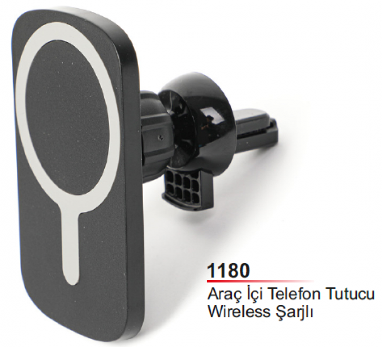 Unijoy 1180 Araç İçi Kablosuz Şarjlı Telefon Tutucu