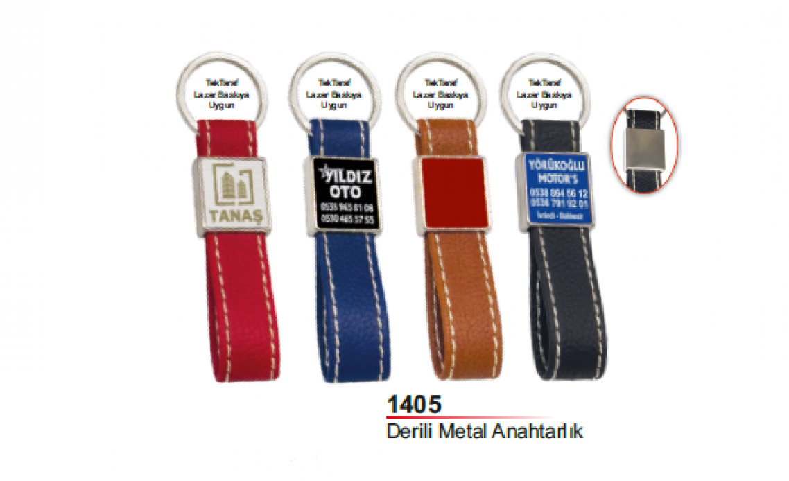 Unijoy 1405 Derili Metal Anahtarlık