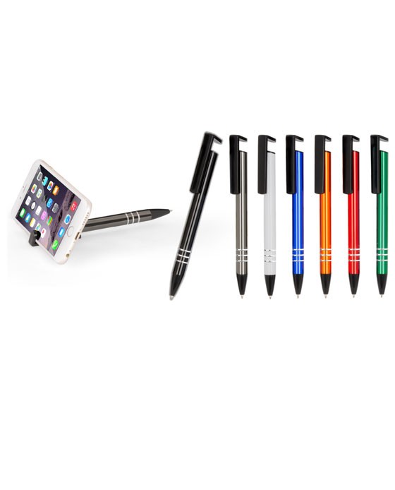Unijoy 1447 Telefon Standlı Metal Tükenmez Kalem