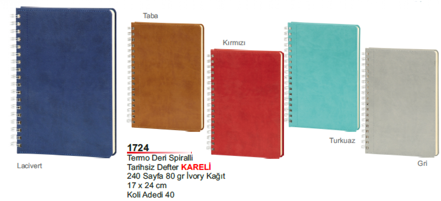 Unijoy 1724 Termo Deri Defter