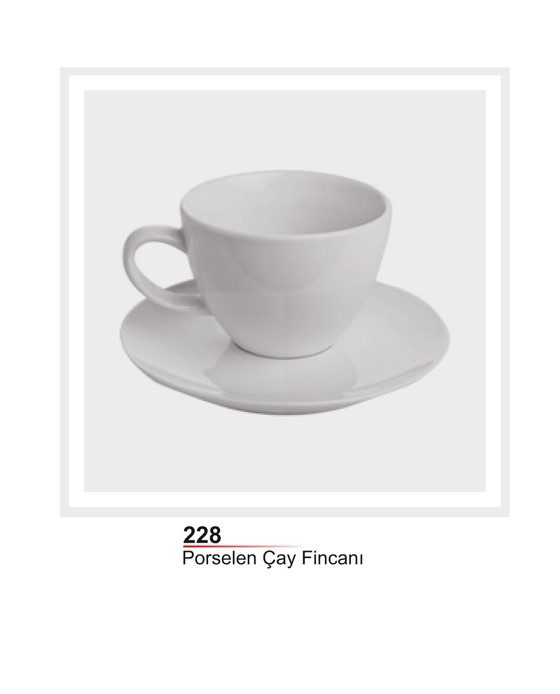 Unijoy 228 Porselen Kahve Fincanı