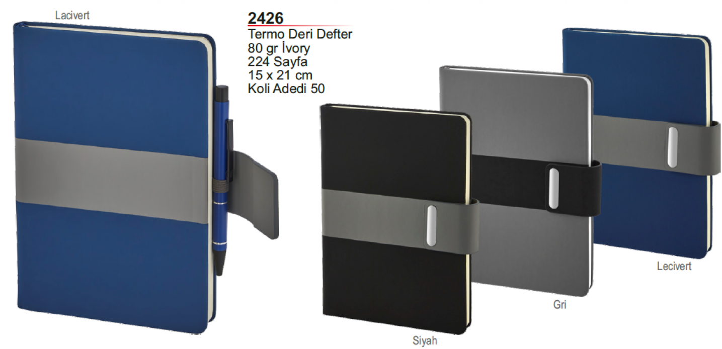 Unijoy 2426 Termo Deri Defter