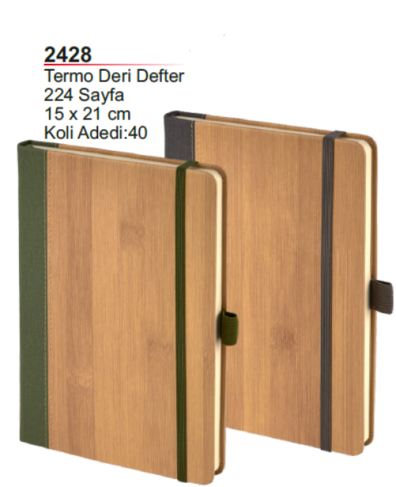Unijoy 2428 Termo Deri Defter