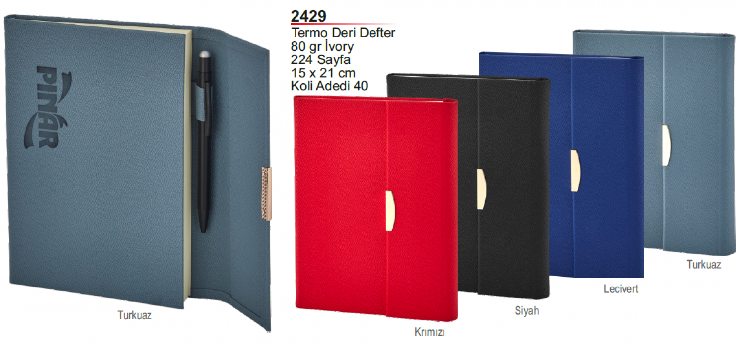 Unijoy 2429 Termo Deri Defter