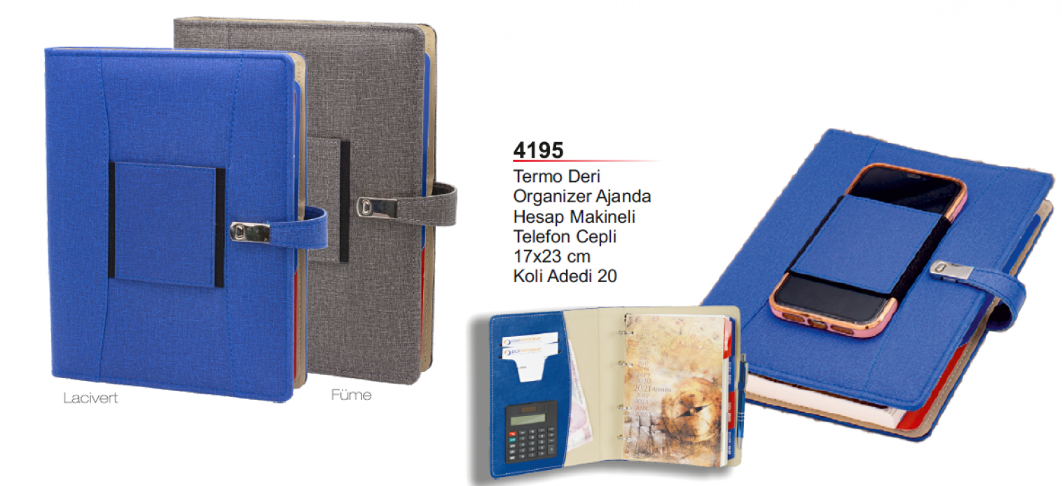 Unijoy 4195 Termo Deri Organizer Ajanda
