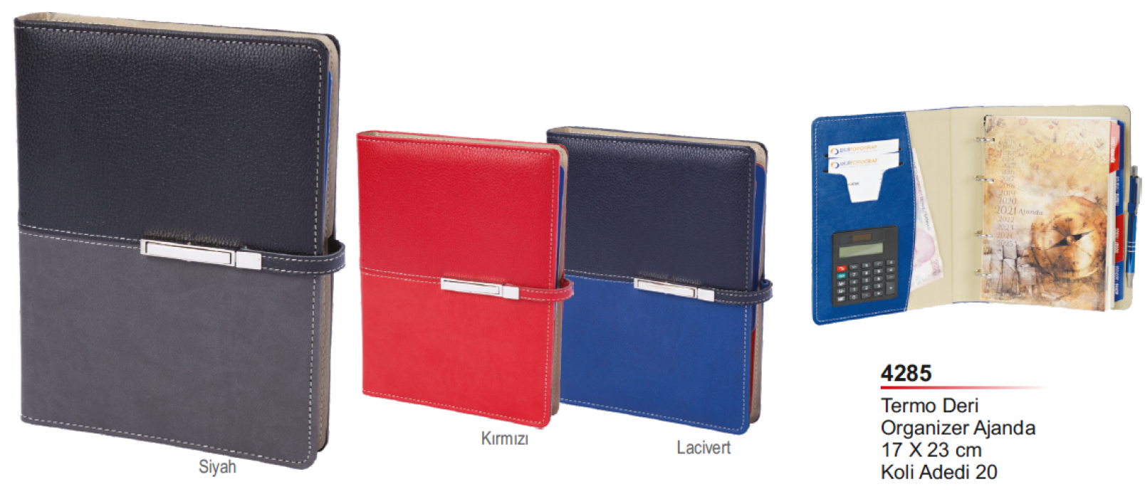 Unijoy 4285 Termo Deri Organizer Ajanda