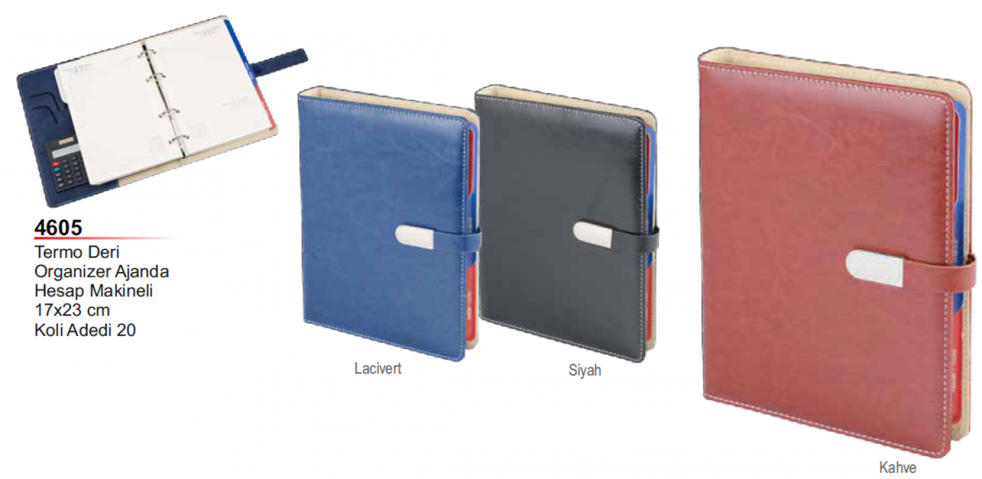 Unijoy 4605 Termo Deri Organizer Ajanda