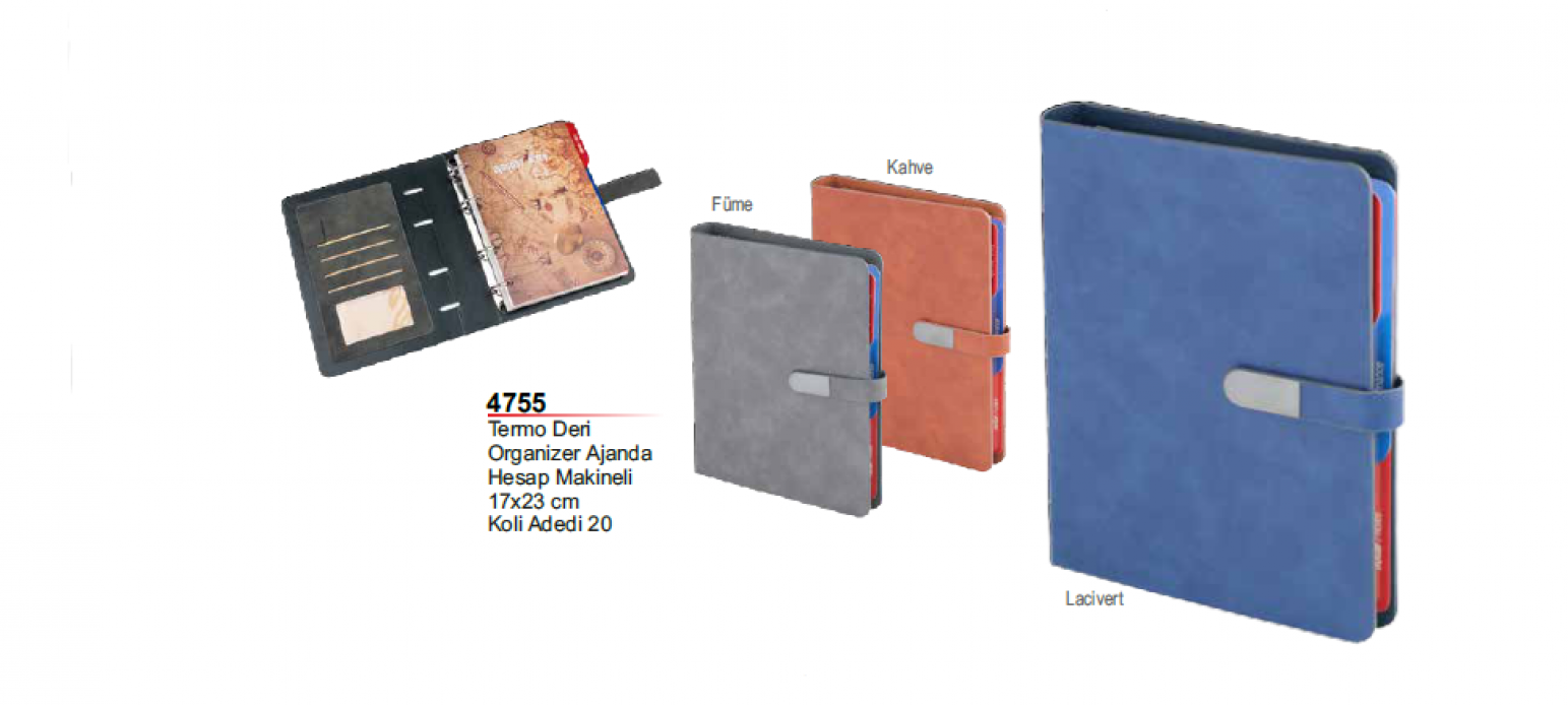 Unijoy 4755 Termo Deri Organizer Ajanda