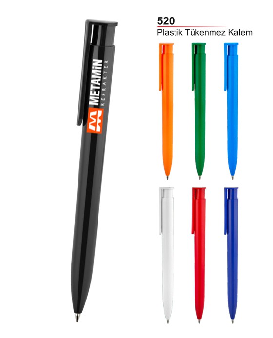 Unijoy 520 Plastik Tükenmez Kalem