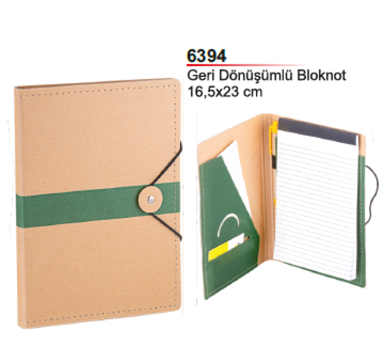 Unijoy 6394 Geri Dönüşümlü Bloknot