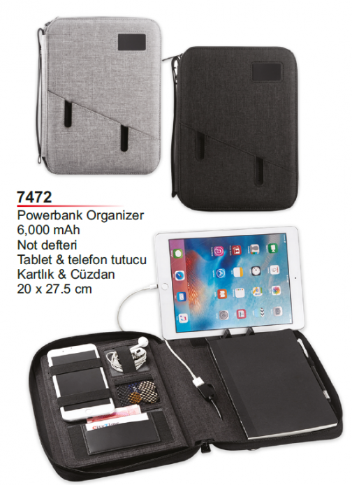 Unijoy 7472 Powerbank Organizer Portföy